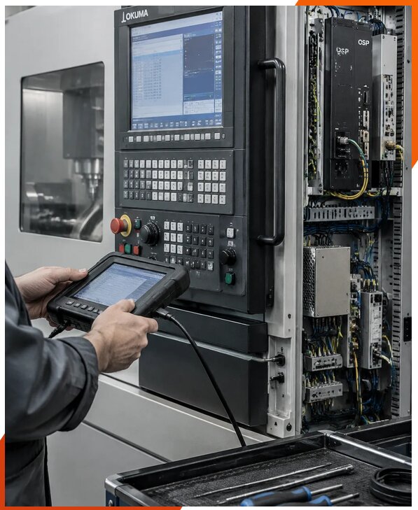Ремонт систем Okuma OSP в Баксане от 8082 р. | ЮнионикРу
